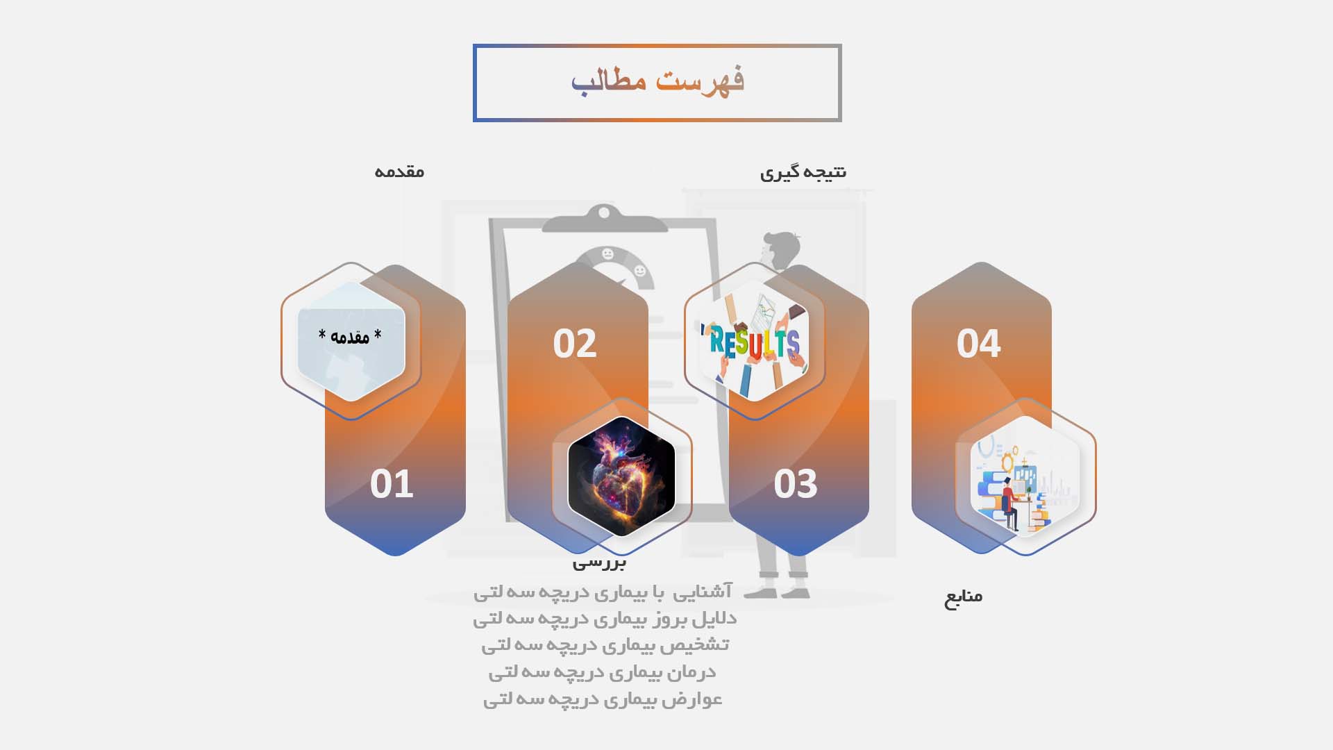 پاورپوینت در مورد بیماری دریچه سه لتی